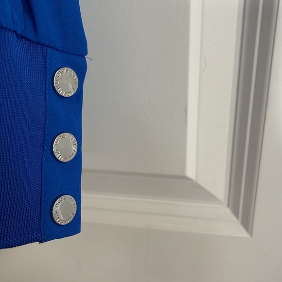 Long sleeve Top by Karl Langerfield. Beautiful blue color. - Picture 4 of 5